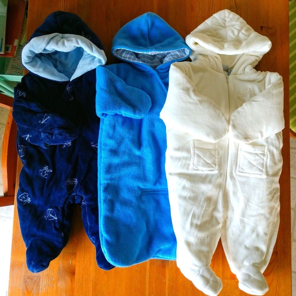 Thick Winter Snow Infant Buntings